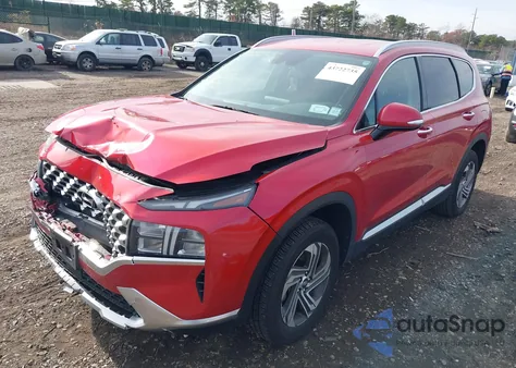 2022 Hyundai Santa Fe Sel z USA, uszkodzony, nr VIN 5NMS6DAJ8NH428038